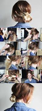 Discover messy buns, twisted braids, pigtails or updos for short to long hair! Super Easy Step By Step Hairstyle Ideas Fashionsy Com