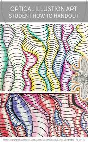 What Do You Do With The Early Finishers In Your Elementary Or Middle School Visual Art Class This Fun Easy To P Elementary Art Elementary Art Projects Op Art