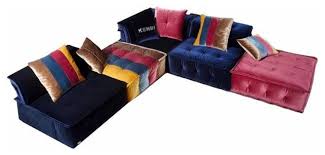 Find a great collection of reclining sectional sofas at costco. Vig Furniture Divani Casa Dubai Contemporary Fabric Sectional Sofa Contemporary Sectional Sofas By Greatfurnituredeal Houzz