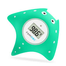 These bathtubs are very safe and comfortable for one of the things that i love about this model is the temperature indicator. Amazon Com Baby Bath Thermometer With Room Thermometer Famidoc Fdth V0 22 New Upgraded Sensor Technology For Baby Health Bath Tub Thermometer Floating Toy Thermometer Blue Industrial Scientific