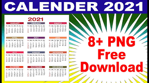 Calendar 2021 Psd Free Download Youtube