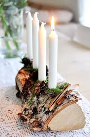 50 Ideen Fur Skandinavische Birkenrinde Und Birkenstamm Deko Deko Weihnachten Adventskranz Selber Basteln Weihnachten
