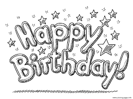 Free printable happy birthday coloring pages. Fabulous Printable Birthday Coloring Pages Axialentertainment
