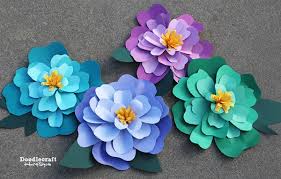 They won't' die because they were never alive to begin with, and your colors patterns and flower types are endless. How To Make Paper Flowers At Home See Mama Go