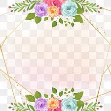 Border undangan flora resumo filigrana fico vetorial tis pixabay. Halaman Download Bingkai Undangan Pernikahan Dengan Bunga Cat Air Bunga Bingk