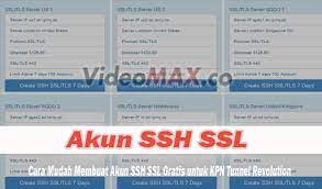 Maybe you would like to learn more about one of these? Cara Mudah Membuat Akun Ssh Ssl Gratis Untuk Kpn Tunnel Revolution