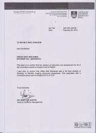 Or provide proof of english proficiency as evaluated by. Sambung Belajar In English