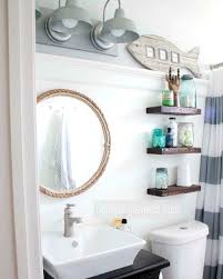 Small Nautical Bathroom Makeover With Diy Ideas Nautical Bathroom Decor Nautical Bathrooms Bathroom Decor