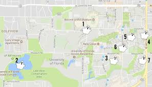 A Spooky Map Of The 7 Spookiest Spots In Gainesville
