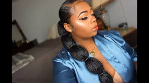 Highlighting kanekalon hair braiding styles, healthy hair, and style. How To Rubberband Ponytail With Kanekalon Braiding Hair On Short Natural Hair Yout Kanekalon Hairstyles Short Natural Hair Styles Kanekalon Braiding Hair