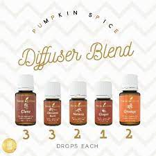 Pumpkin Spice Blend Clove Cinnamon Bark Nutmeg Ginger Orange Young Living E Ginger Essential Oil Essential Oil Diffuser Blends Cinnamon Bark Essential Oil
