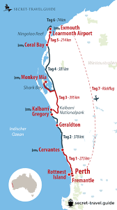 Zemas cenas garantija visām perth rajona. Eine Woche Westkuste Australien Von Perth Nach Exmouth Secret Travel Guide Australien Karte Australien Westkuste Australien Reise
