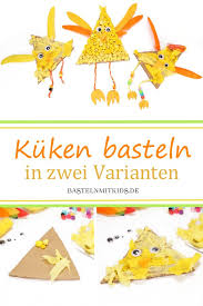 So einfach bastelst du aus alten klopapierrollen und buntem krepppapier oder geschenkpapier einen wunderschönen winddrachen. Kuken Basteln Malen Oder Stempeln Bastelnmitkids