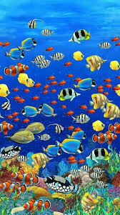Pin By Nooon On Fishes Fish Art Underwater Art Sea Life Art