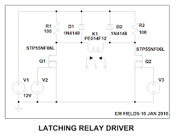 A wide variety of dual coil latch relays options are available to you, such as theory, usage, and contact load. Drive Bistable Single Coil Relay With Two Mosfets Electrical Engineering Stack Exchange