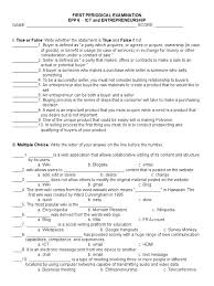 To download free practice test student answer booklet grade 4 you need to grade 7. Epp Ict Grade 6 First Periodical Examination Wiki Sales