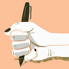 Studio of weird pen grips — SCRIBERIA
