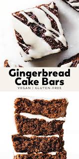 Sunbutter Gingerbread Cake Bars Recipe Gluten Free Gingerbread Cake Vegan Snack Recipes Healthy Holiday Desserts