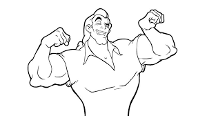 Gaston Coloring Pages Super Coloring Pages Coloring Pages Gaston