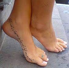 Psalm 119 105 Verse Tattoos Foot Tattoos Tattoos