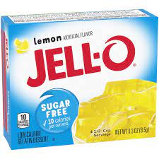 Fortunately, you don't have to make that decision. Jell O Sugar Free Lemon Gelatin Dessert 8 5 G 2 08