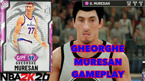 Former nba player with the washington bullets and new jersey nets. Pink Diamond Gheorghe Muresan Gameplay The G O A T Is Back Nba 2k20 Primes Series 3 Packs Youtube