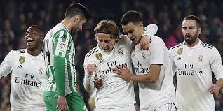 Hasil Pertandingan Real Betis Vs Real Madrid Tumbangkan Tuan Rumah Dengan Akhir Skor 1 2 Real Madrid Madrid Spanyol