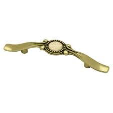 Hydrodynamic optimized form, top cleaning performance. Liberty Hardware P50161c Abm C5 Antique Brass And Oatmeal Ceramic Insert 3 Inch Center To Center Handle Cabinet Pull Handlesets Com