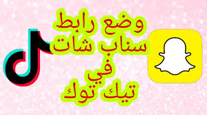 اضافة رابط حساب السناب شات في حساب تيك توك youtube