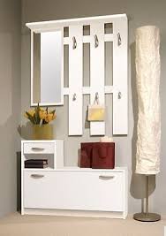 Garderobe Vera Flurgarderobe Paneel Wandgarderobe Set Spiegel Weiss Sonoma Wohnen Flurgarderobe Wandgarderobe