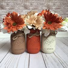 Fall Mason Jars Fall Home Decor Fall Table Decor Rustic Table Decor Rustic Fall Decor Rustic Mason Jars Fall Centerpiece Fall Mason Jars Fall Table Decor Rustic Fall Decor