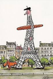 M775 Image Carte Postale Humour Fantaisie Paris 1224946524 Jpg 310 460 Illustration Parisienne Tour Eiffel Dessin Paris Amoureux