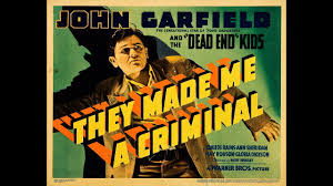 John Garfield & Claude Rains in Busby Berkeley's "They Made Me A Criminal"  (1939)w/The Dead End Kids