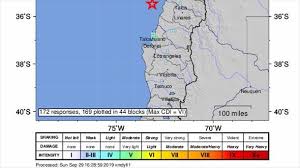 Chile sismos npm node earthquakes. Sismo Un Terremoto De 6 6 Sacude El Sur De Chile 29 De Septiembre Noticias Del Mundo Eitb