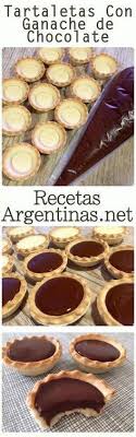 Tartaletas Con Ganache De Chocolate Recetasargentinas Net Ganache De Chocolate Receta Recetas Dulces Tartaletas Dulces