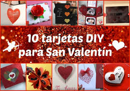 10 Tarjetas Diy Para San Valentin Manualidades