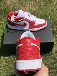Nike air jordan 11 retro low bg black white. 2020 New Air Jordan 1s Low Gym Red White Online Sale Air Jordan 1 Low Gym Red Jordan 1 Low Gym Red Air Jordans