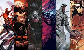 Action , adventure , superhero. Comicritico Todos Los Simbiontes Diferentes Venom Carnage Knull Toxin