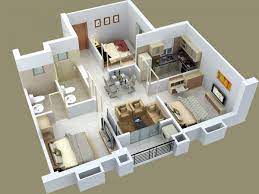 3 Bedroom Ideas Interior Design Ideas Floor Plan Design Apartment Floor Plans House Floor Plans
