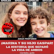 Revelan gran spoiler del vínculo de madre e hijo de Marina y Gaspar en  "Amar Profundo"