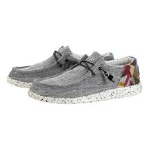 Hey dude men's mikka print casual shoes $59.95. Wally Funk Etno Grey