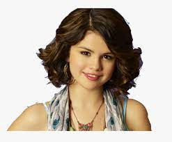 New selena gomez short hair. Free Dylan Sprouse And Miley Cyrus Kissing Alex Russo Hd Png Download Kindpng