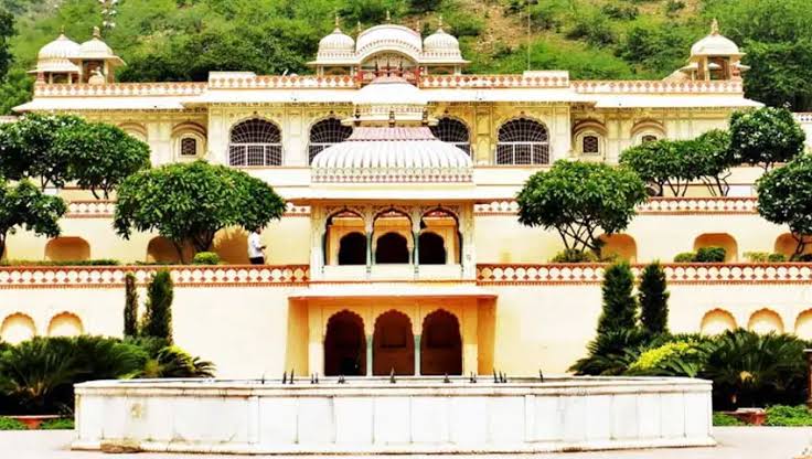 Sisodia Rani Garden terraces, AI generated