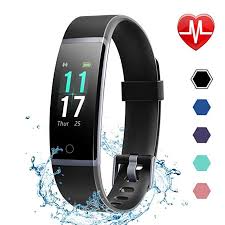 Letscom Fitness Tracker Hr Color Screen Activity Tracker With Heart Rate Monitor And Sleep Monitor Ip68 Wate Pedometer Watch Activity Tracker Fitness Tracker