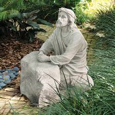 Design Toscano Jesus in The Garden of Gethsemane Statue & Reviews | Wayfair