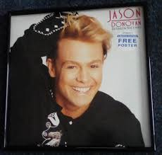 Jason Donovan Original Vinyl Album Cover Mounted Framed 13 X 13 INS TO HANG 