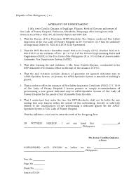 21 posts related to blank affidavit form zimbabwe. Affidavit Of Undertaking Affidavit Fire Safety