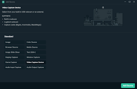 B) specify the desired resolution. Streaming Snap Camera