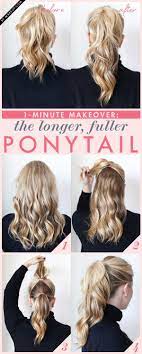 And Super Quick Hairstyles For Busy Mornings 17 Life Changing Things You Ll Learn From The Buzzfeed Diy Newslett Hair Styles Ponytail Trick Easy Hairstyles