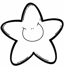 Estrellas Libro De Colores Dibujos Para Pintar Faciles Manualidades Escolares